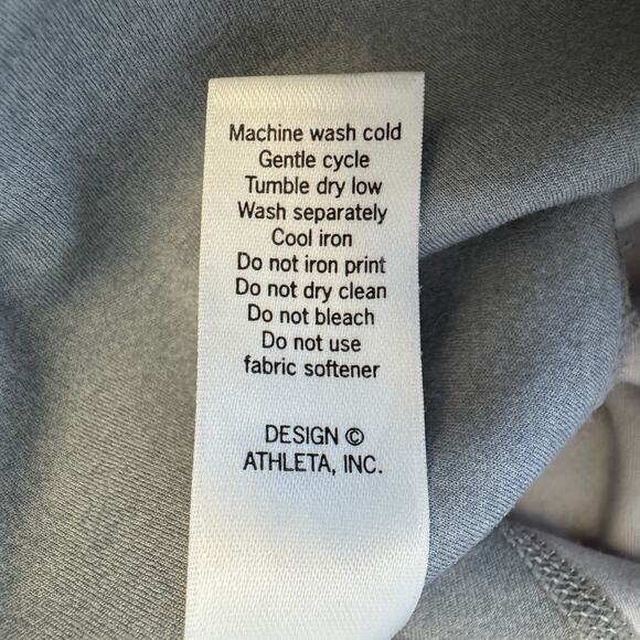 Athleta Nomad Salutation Mesh Capri Multicolor Leggings - Size S - Picture 6 of 8